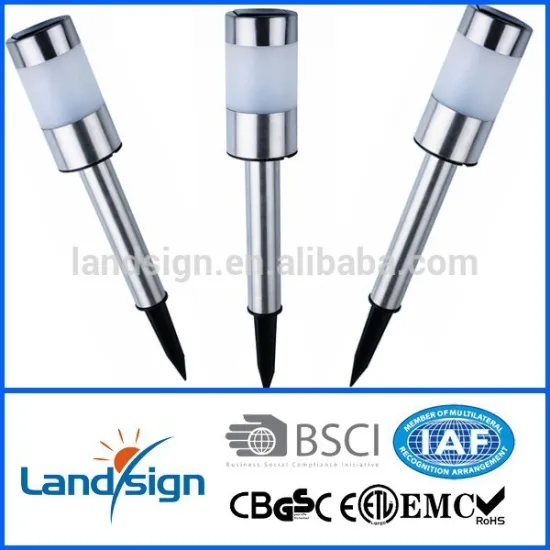 2014 BEST SALE powered led solar bollard garden light