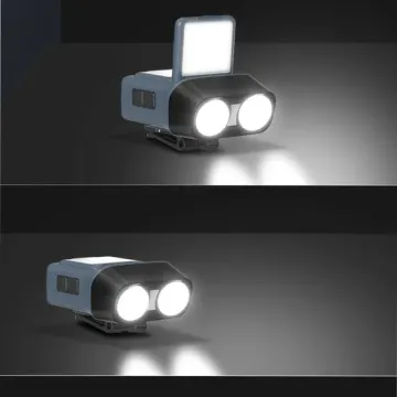 Multi-Functional LED Headlamp with Stepless Dimming