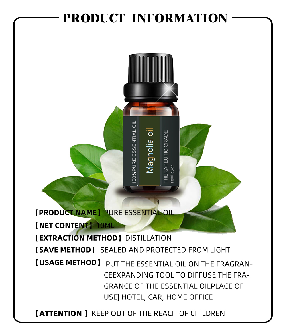 100% Certified Natural Extraction Fragrance Aromatherapy