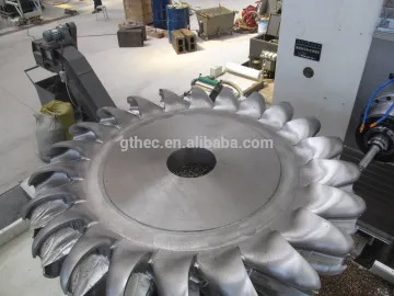 Hydraulic mini generator Pelton Turbine Wheel