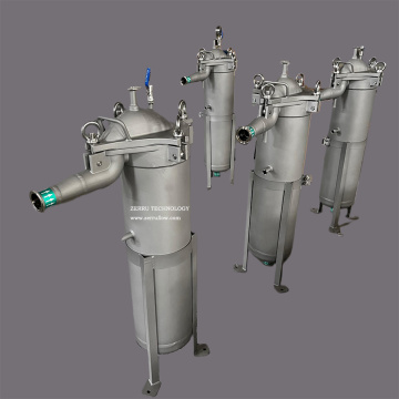 Bag filter with cover on 304 casting