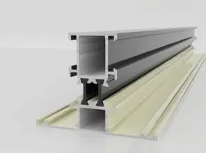 Aluminium Extrusion Wardrobe Door Profile for Bedroom Furniture Aluminum Extrusion Profile with Bending & Metal Processing