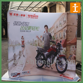 Custom Screen Show Soon Trade Show Tension Fabric Banner (TJ- Fabric Display0003)