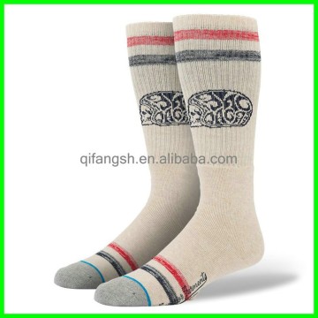 Mens knee high wool socks