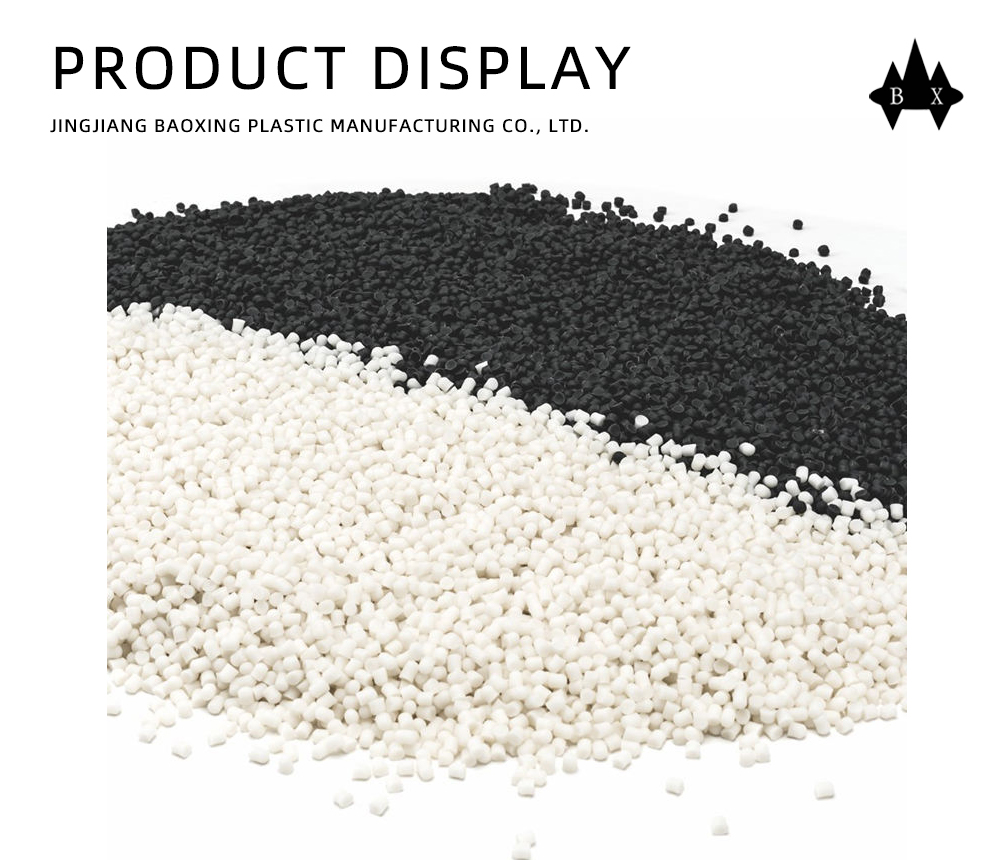 Black & White PVC Plastic Pellets for Cable Insulation X