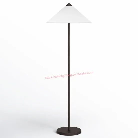 Modern Minimalist Art Decoration Floor Lamp with Fluted Shade