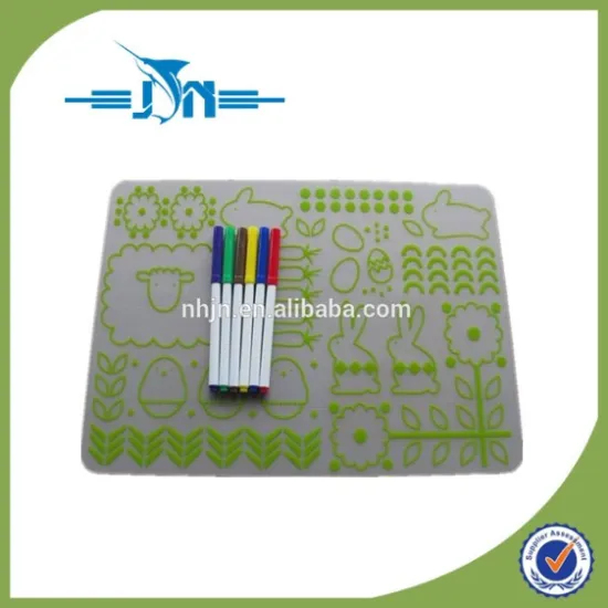 children interesting reused silicone drawing mat
