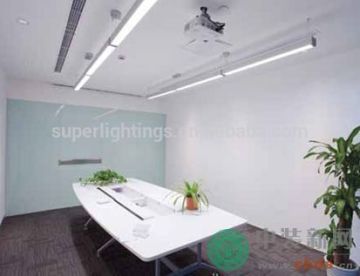 morden design 1x28w fluorescent lighting fixture low profile led ceiling light linkable lighting
