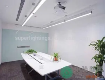 morden design 1x28w fluorescent lighting fixture low profile led ceiling light linkable lighting