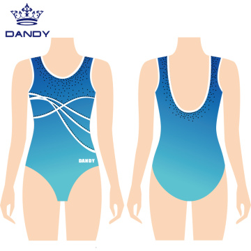 Sublimated Training Childrens Gymnastics Clothes