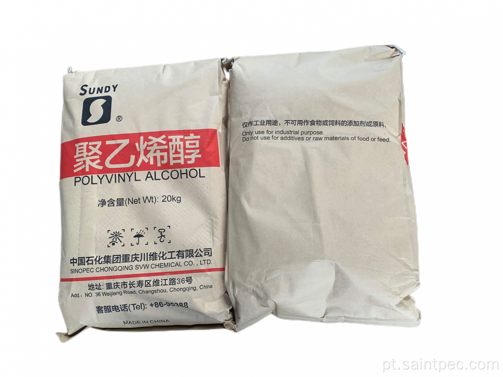 Álcool polivinílico PVA 088-50, álcool polivinílico PVA 2488