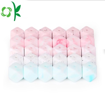 Silicone Beads For Teething Chew Infant Necklace Beads