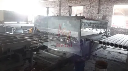 Cutting pipe and grinding pipe equipment