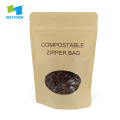 Kraft Paper Compostable Biodegradable Bags With Window