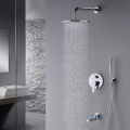 3 Funktion versteckte Dusch-Set Wasserfall Badezimmer Wasserhahn