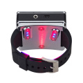 Laser treatment machine watch with laser