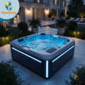 Massage Spa Outdoor Garden 6 Person Hot Tub