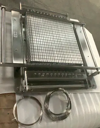 Machine Cutting Chocolate Bars with Guitar Cutter