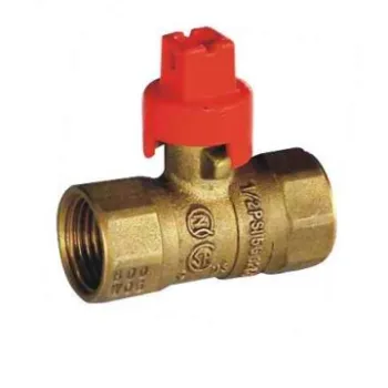 FIPxFIP Gas Ball Valve with UL&CSA  Approval, Square Handle