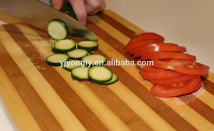 Natural bamboo cutting board