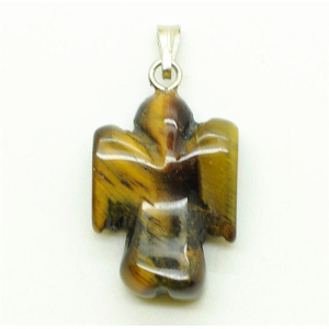 Shape Yellow Tiger eye pendant