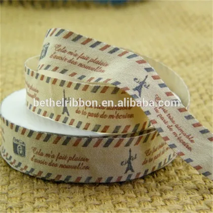 Good quality top sell 50mm cotton webbing ribbon