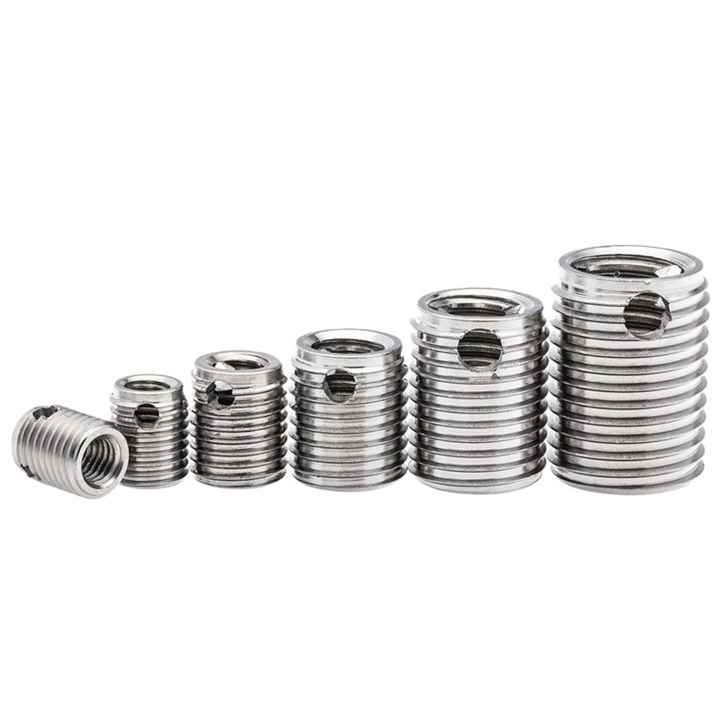 M3-M12 Type 307/308 Polished Stainless Steel Self-Tapping Inserts with Three Holes 304 Model