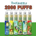 Randm Dazzle 2000Puffs Disposable Vape Colorful RGB light