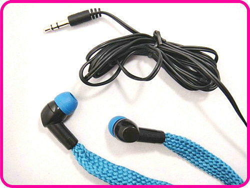 Comfortable And Stylish Blue Color Waterproof Earphones, Stereo In-ear Earphone For Swimming
