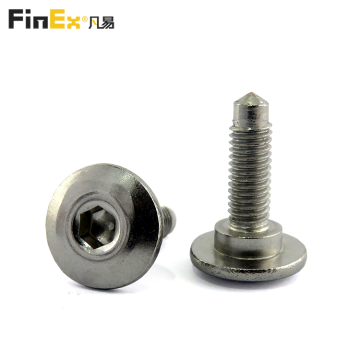 Custom Hexagon Socket Cap Mushroom Head Step Screw