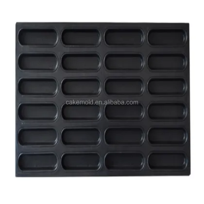 Customized Non-Stick Hot Dog Bread Baking Tray