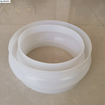 Noise and Vibration Dampening Silicone Flexible Connector
