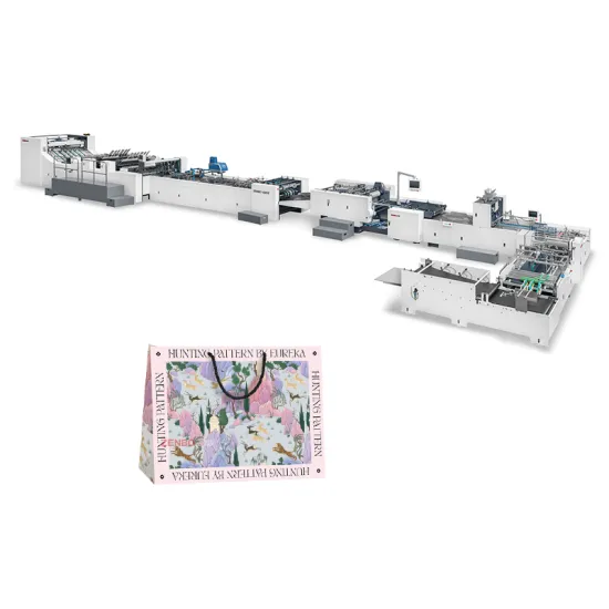 Full Servo Smart Paper Bag Making Machine