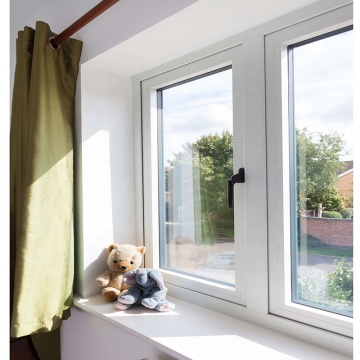 Modern Aluminum Casement Windows with Grille Design and Thermal Features
