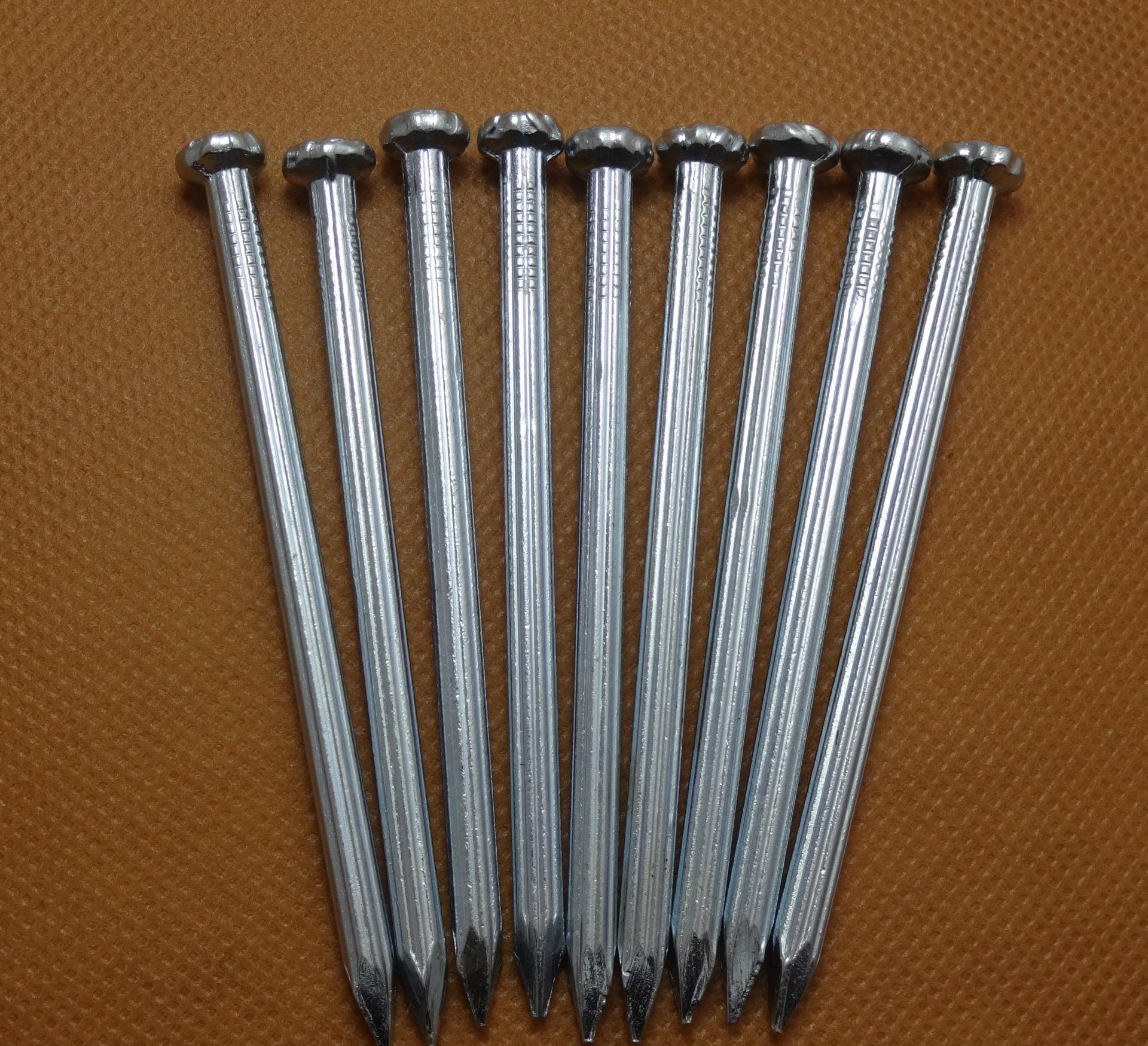 Polished common iron nails for wooden furniture, bright finish, ANJIA wire nails