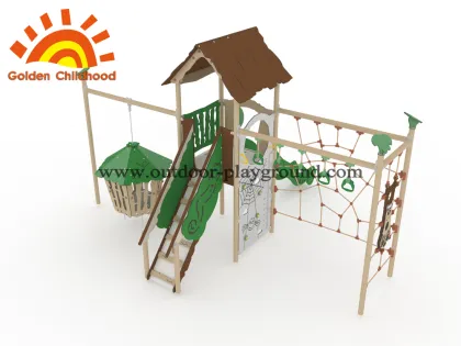 Outdoor climbing equipment structure