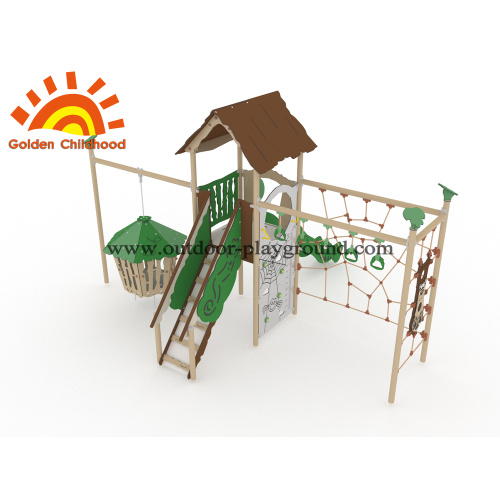 Outdoor climbing equipment structure