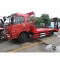 Low Price lorry Single row 4x2 flat truck