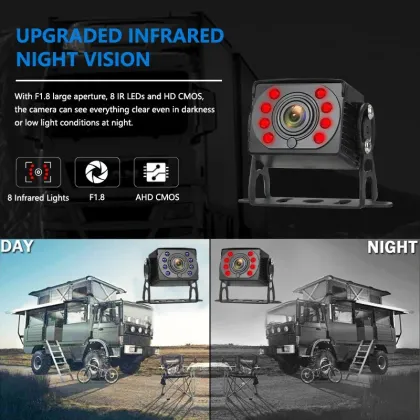 Backup Night Vision Surveillance Camera IP68 Waterproof