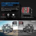 1920*1080p telecamera di backup AHD 12V per il monitoraggio del veicolo per camion bus 8 IR Vision Vision Surveillance Camera IP68 Waterproof