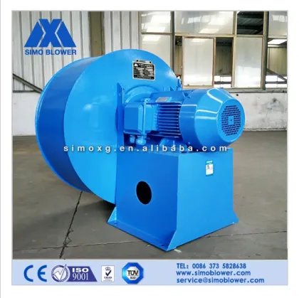 backward Smoke exhaust centrifugal blower fan
