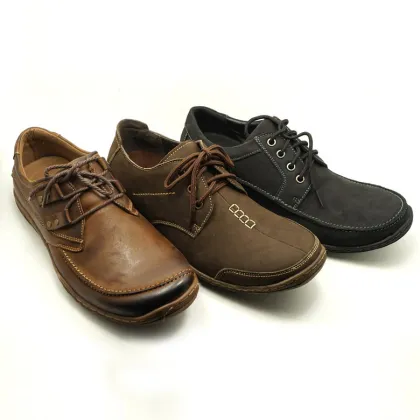 genuine leather material casual loafers shoes for mens