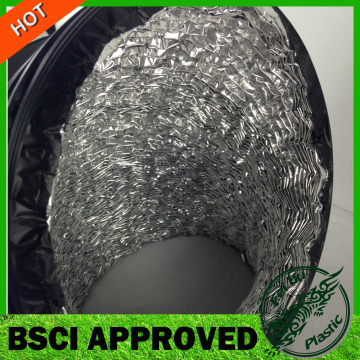 3 layer Aluminum flame resistant vent hose aluminum air duct flexible ventilation pipe