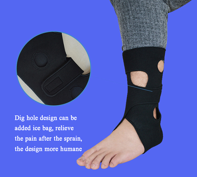 Ankle Stabilizer With Ice Pack