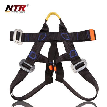 Overhead outdoor working half body climbing harness