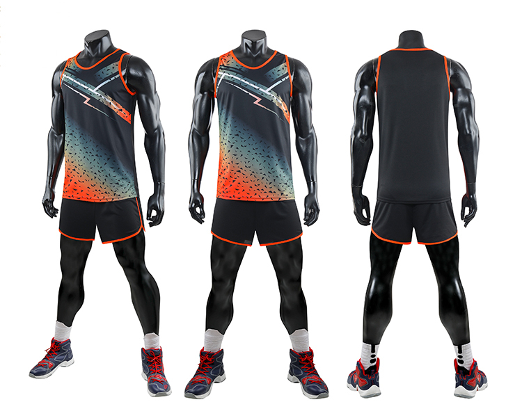 Parent-child running set sport vest