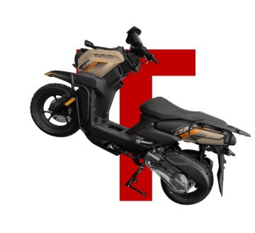 Electric Family Motorcycle: 3-Speed Pedal Transmission, Anti-Theft System, Extended Range up to 100km