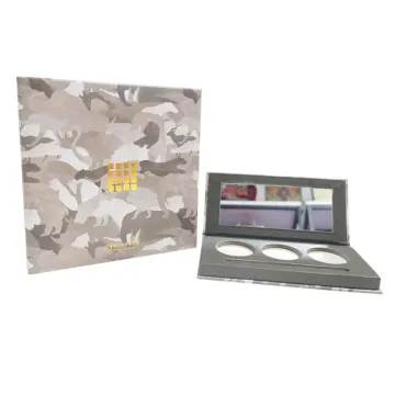 Custom Make up palette cardboard box with magnet