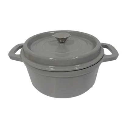 Cast Iron Enamel Stew Pot