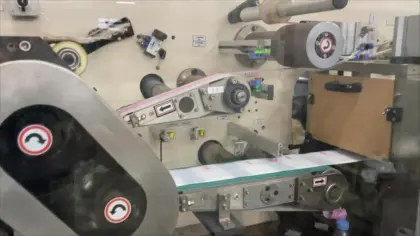 Disposable care pads 40x60cm Production Line